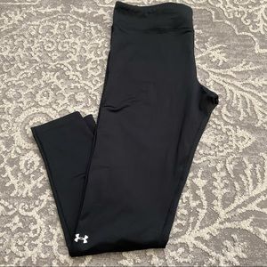 Under Armour Fleece Lined Full Length Leggings XXL NEW WITHOUT TAGS BLACK